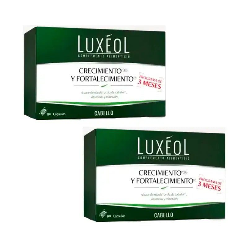 Luxeol Dichte, Wachstum & Stärkung, Packung 2 x 90 Tabletten