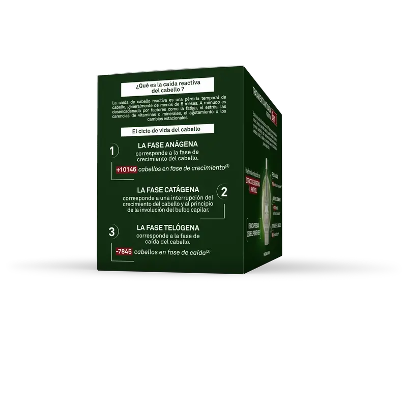 Luxeol 3 In 1 Reactional Anti-Haarausfall Behandlung, 14 Fläschchen X 7 Ml