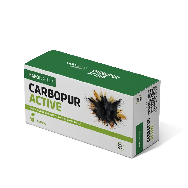 Mabonatur Carbopur Aktiv, 6 Portionsbeutel