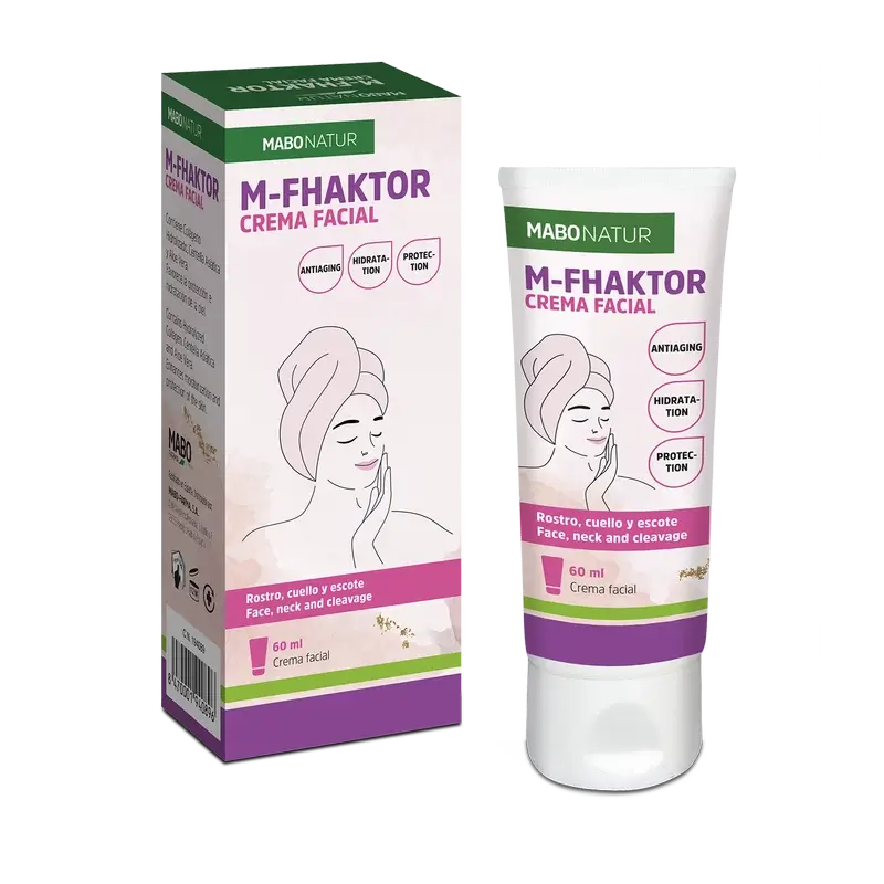 Mabonatur M-Fhaktor Gesichts- & Dekolletécreme, 60 ml