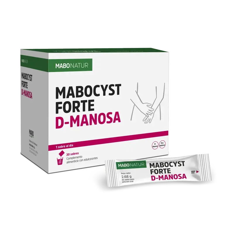 Mabonatur Mabocyst Forte D-Mannose, 30 Portionsbeutel