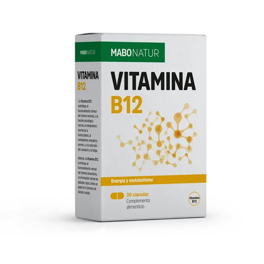 Mabonatur Vitamin B12, 30 Kapseln