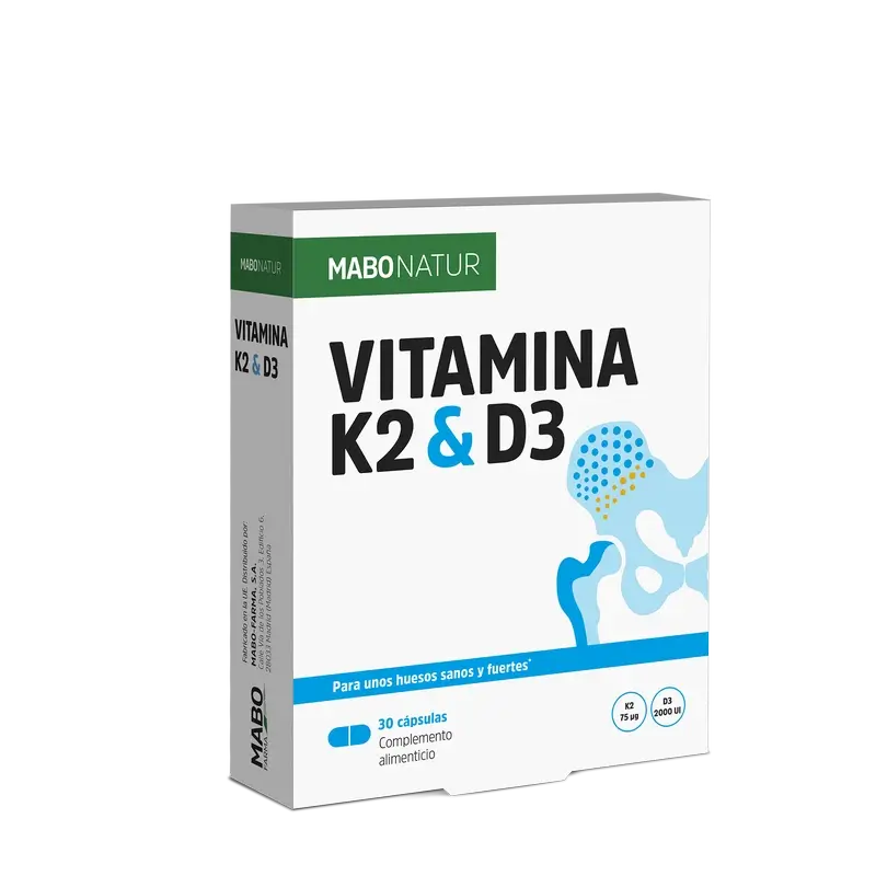Mabonatur Vitamin K2&D3, 30 Kapseln