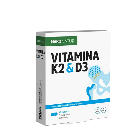 Mabonatur Vitamin K2&D3, 30 Kapseln