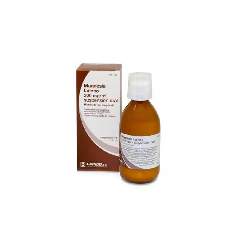 Magnesia Lainco 200 mg/ml Suspension zum Einnehmen 220 ml