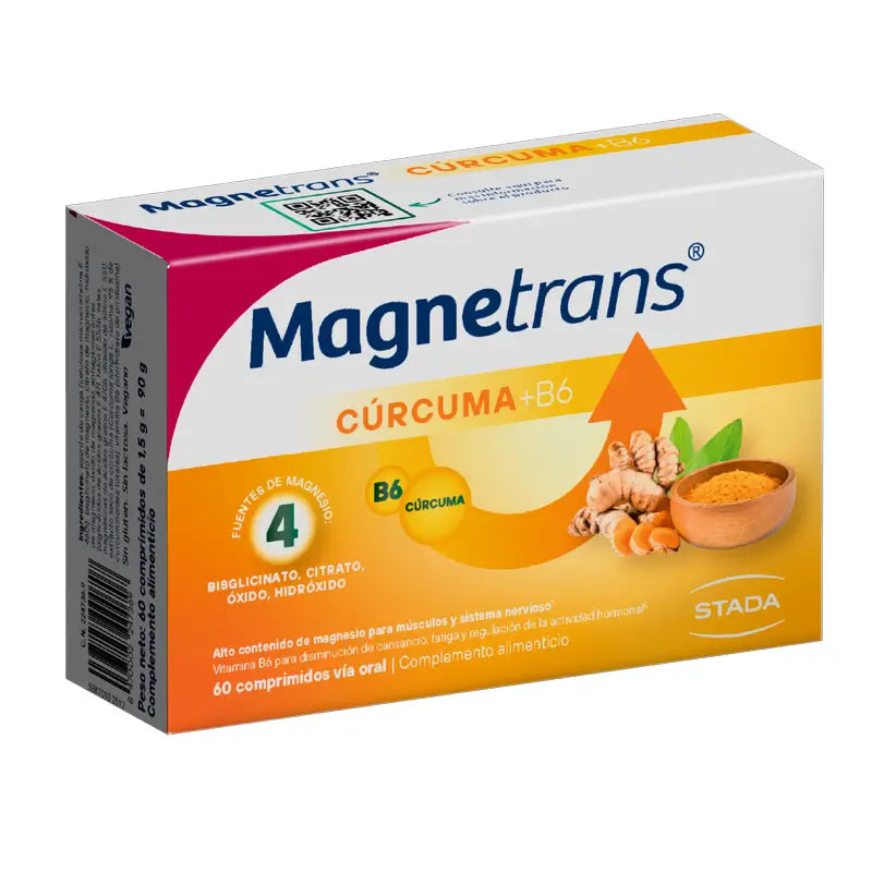 Magnetrans Magnetrans Kurkuma 355 mg Magnesium + Vitamin B6, 60 Kapseln