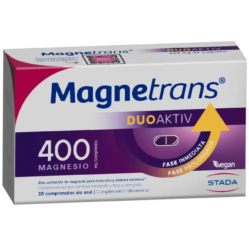 Magnetrans Magnetrans Duo Activ 400 mg Magnesium 20 Kapseln