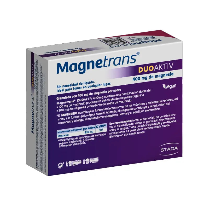 Magnetrans Magnetrans Duo Activ 400 mg Magnesium 20 Beutel