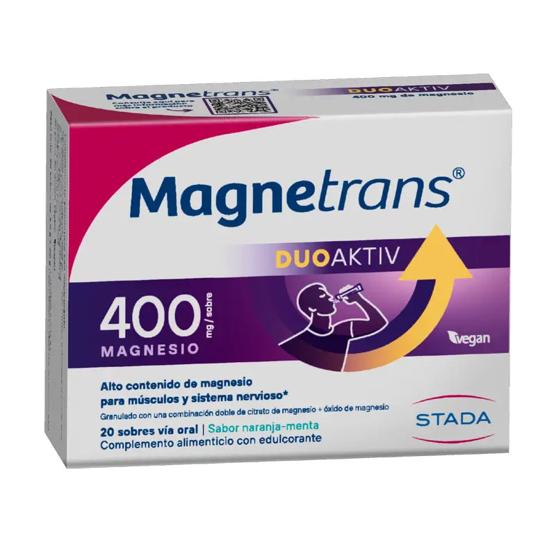 Magnetrans Magnetrans Duo Activ 400 mg Magnesium 20 Beutel