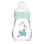 Mam Baby Crystal Babyflasche Wohlfühlen Matt Blau, 170Ml