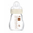 Mam Baby Babyflasche Crystal Feel Good Neutral Matt, 170Ml