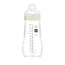 Mam Baby Babyflasche Glas Feel Good Neutral Matt, 260Ml