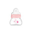 Mam Baby Crystal Babyflasche Wohlfühlen Matt Rosa, 90Ml