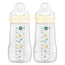 Mam Baby Easy Active Babyflasche Neutral glänzend, 2X270Ml