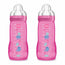 Mam Baby Easy Active Babyflasche Hellrosa, 2X330Ml