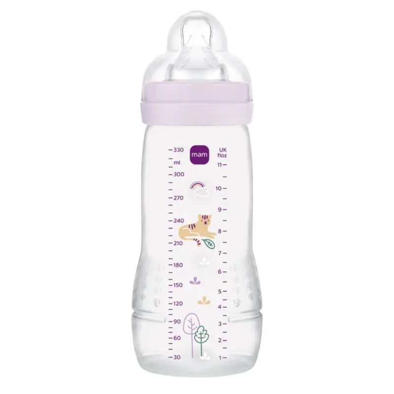 Mam Baby Easy Active Babyflasche Hellrosa, 330Ml