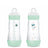 Mam Baby Easy Start Anti-Kolik-Flasche Hellblau, 2X320Ml