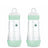 Mam Baby Easy Start Anti-Kolik-Flasche Hellblau, 2X320Ml
