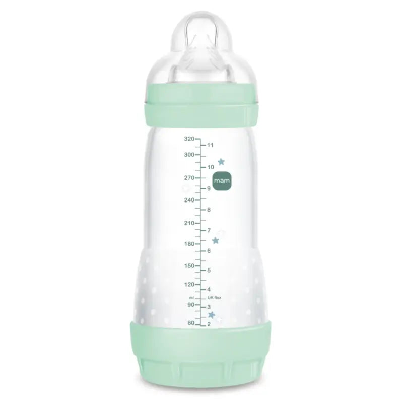 Mam Baby Easy Start Anti-Kolik-Flasche Hellblau, 320Ml