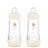 Mam Baby Easy Start Neutral Anti-Colic Flasche glänzend, 2X320Ml