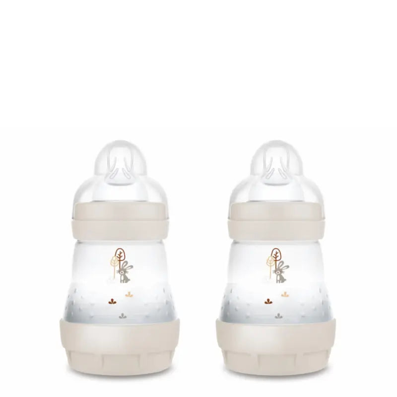 Mam Baby Easy Start Anti-Colic Babyflasche Neutral Matt, 2X160Ml