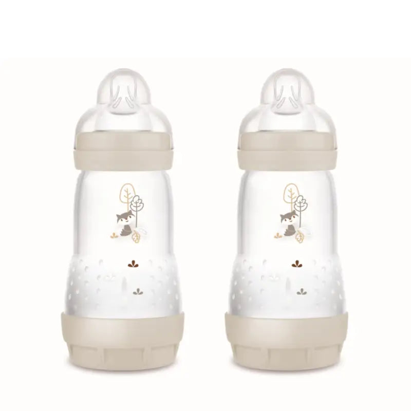 Mam Baby Easy Start Neutral Matt Anti-Colic Flasche, 2X260Ml
