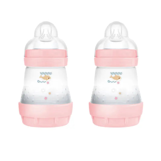 Mam Baby Easy Start Anti-Kolik-Flasche Hellrosa, 2X160Ml