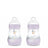 Mam Baby Easy Start Fütterung Flasche Anti-Colic Matt Rosa, 2X160Ml