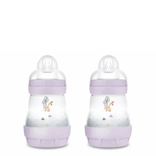 Mam Baby Easy Start Fütterung Flasche Anti-Colic Matt Rosa, 2X160Ml