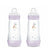 Mam Baby Easy Start Fütterung Flasche Anti-Colic Matt Rosa, 2X320Ml