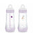 Mam Baby Easy Start Fütterung Flasche Anti-Colic Matt Rosa, 2X320Ml