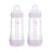 Mam Baby Easy Start Fütterung Flasche Anti-Colic Matt Rosa, 2X320Ml