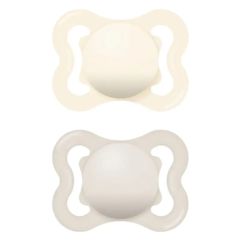 Mam Baby Schnuller Air Silikon Neutral 2-6M, 2 Stück