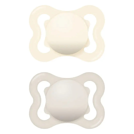 Mam Baby Schnuller Air Silikon Neutral 2-6M, 2 Stück