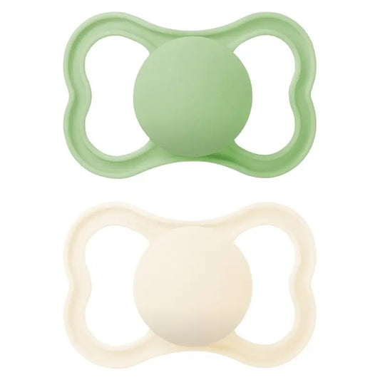Mam Baby Schnuller Air Silikon Neutral +6M, 2 Stück