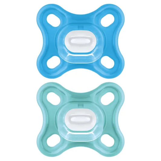 Mam Baby Comfort Schnuller Blau 0-3M, 2 Stück