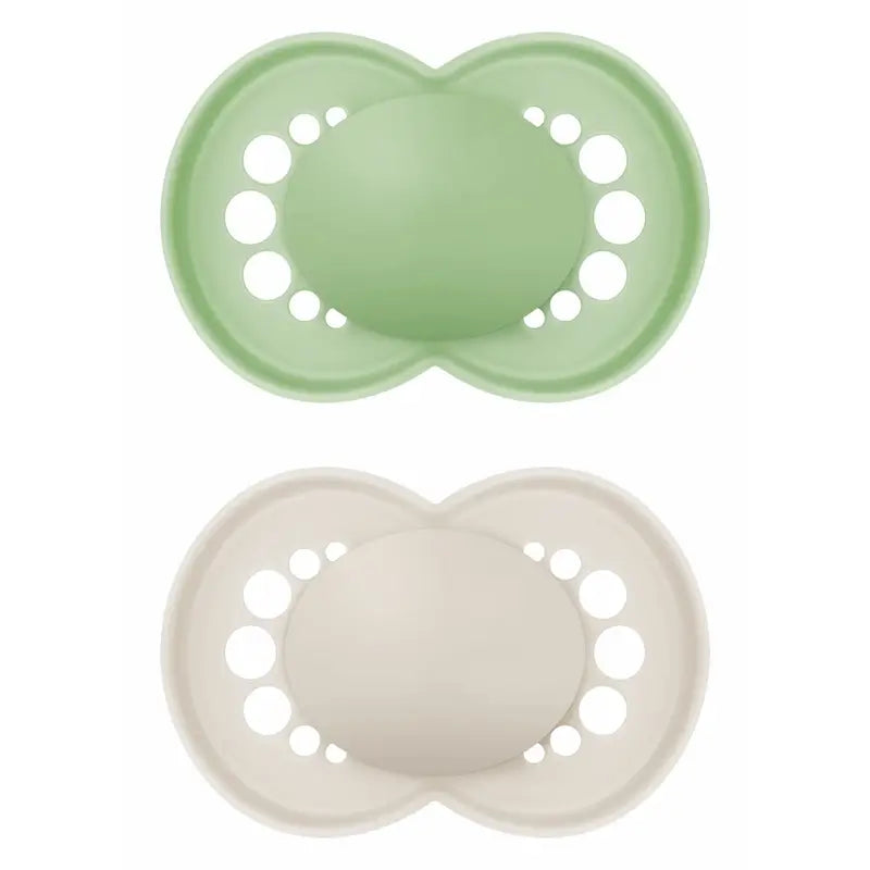 Mam Baby Schnuller Original Latex Neutral +6M, 2 Stück