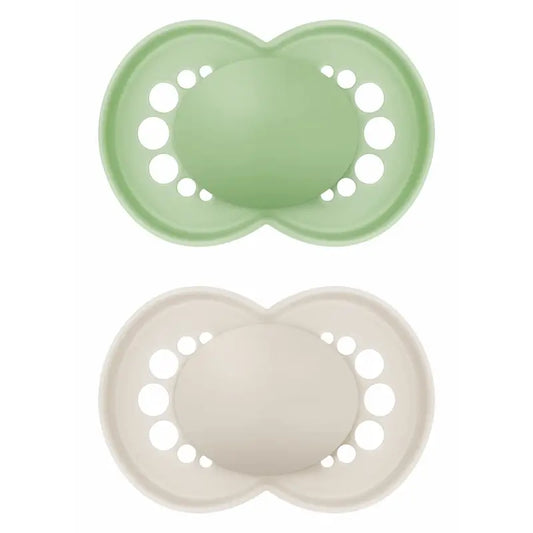 Mam Baby Schnuller Original Latex Neutral +6M, 2 Stück