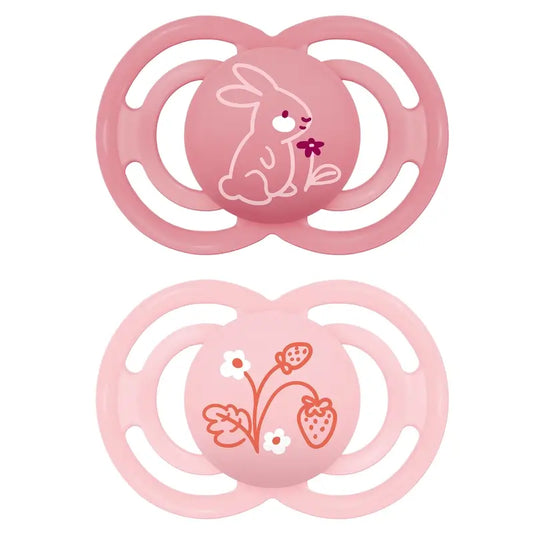 Mam Baby Schnuller Perfekt Silikon Rosa +16M, 2 Stück