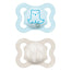 Mam Baby Supreme Silikon Schnuller Blau 2-6M, 2 Stück