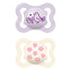 Mam Baby Supreme Silikon Schnuller Rosa 2-6M, 2 Stück