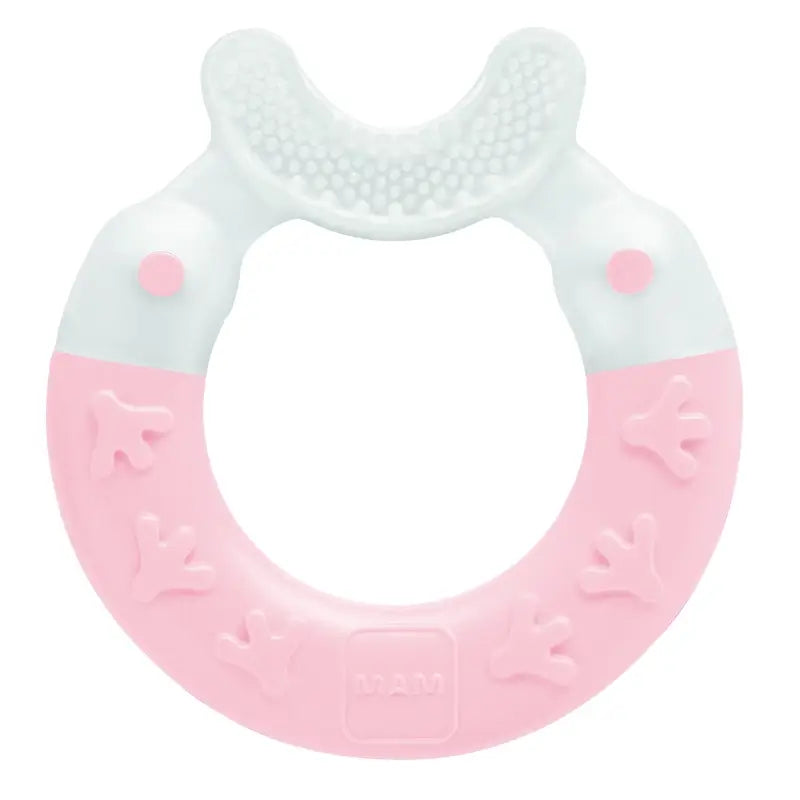 Mam Baby Beißring & Bürste Beißring Rosa