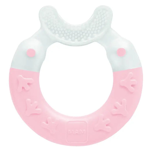 Mam Baby Beißring & Bürste Beißring Rosa