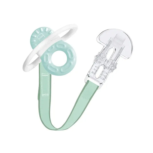 Mam Baby Bite & Relax Phase 1 Beißring mit Clip Blau