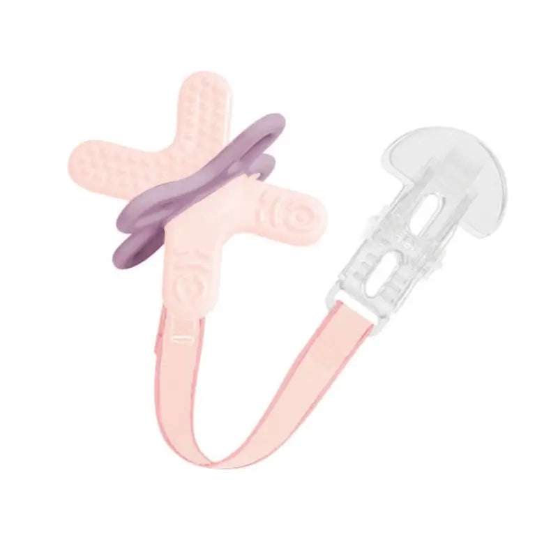 Mam Baby Bite & Relax Phase 2 Beißring mit Clip Rosa