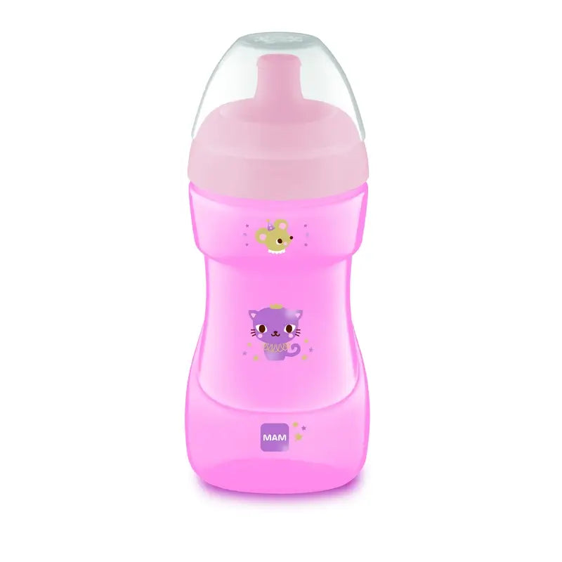 Mam Baby Sporttasse Rosa, 330Ml