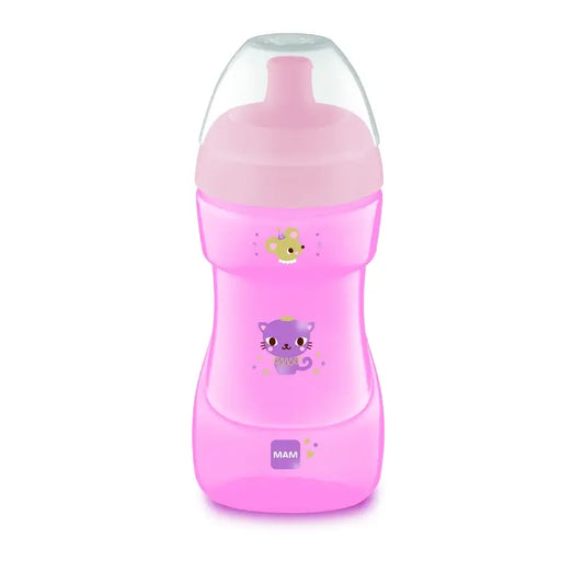 Mam Baby Sporttasse Rosa, 330Ml