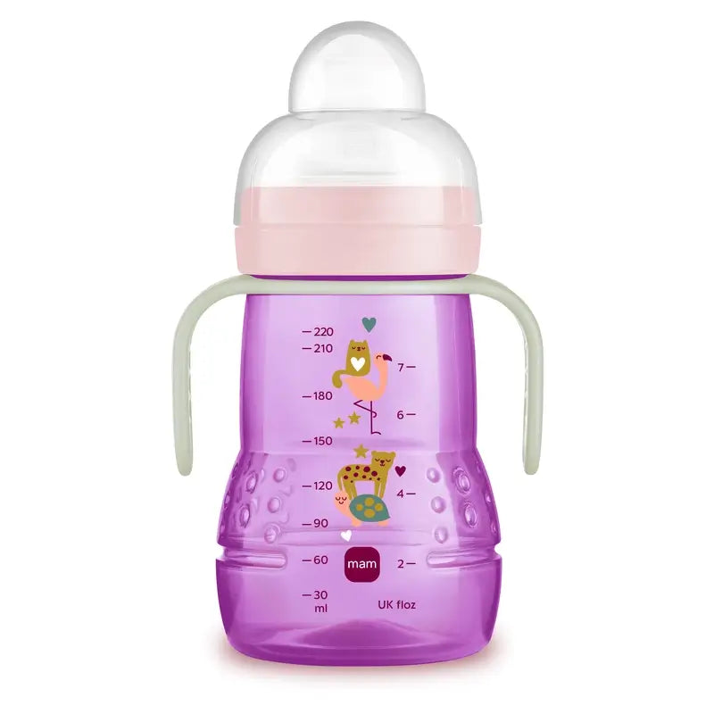 Mam Baby Trainer Becher Rosa, 220Ml