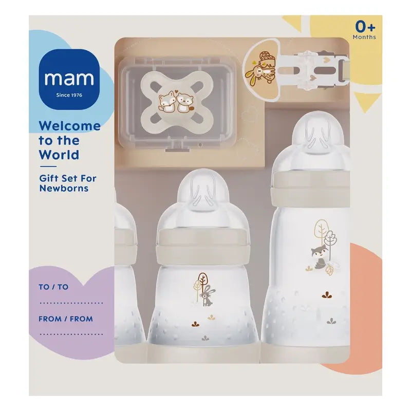 Mam Baby Willkommen in der Welt Neutral Neugeborenen Set