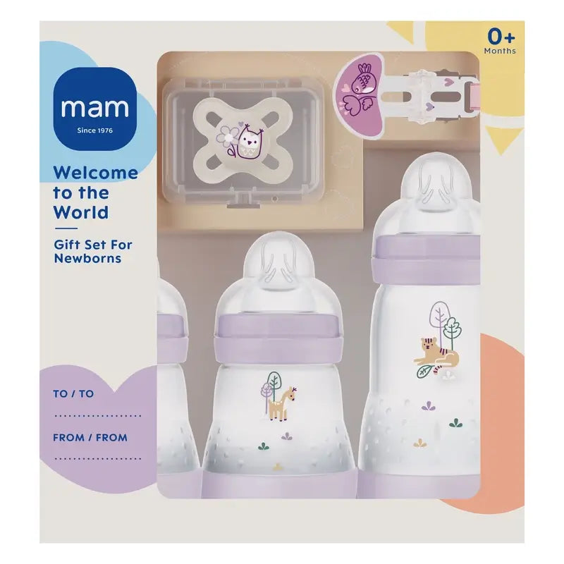 Mam Baby Welcome To The World Neugeborenes Baby Set Rosa